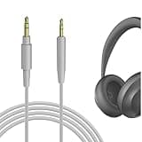 Geekria Audio Cable Compatible with Bose QC Ultra, QuietComfort, QC 45/35II/35/25/SE, 700 Headphones Cable, 3.5mm to 2.5mm Replacement Stereo Cord (4 ft/1.2 m)