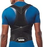 Back Brace Posture Corrector for Men and Women - Adjustable Posture Brace for Upper and Lower Back Pain Relief - Muscle Memory Support Straightener (Medium)