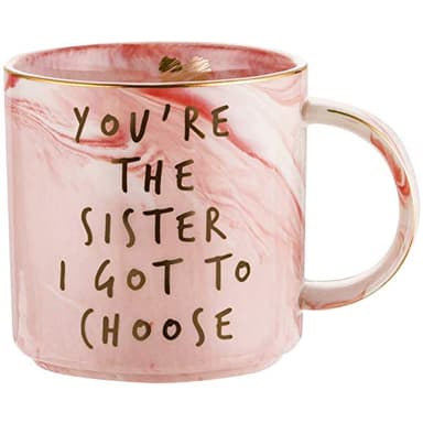 Hendson You're the Sister I Got to Choose - Like Sisters Gifts - Best Friend Friendship Gift for Women - Funny Best Friend Birthday Gifts for Soul Unbiological Sister, BFF