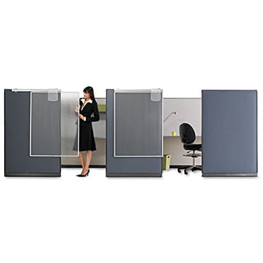 Quartet 51372315 - Cubicle Privacy Screen Whiteboard, Durable