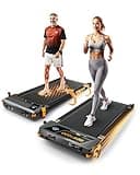 Walking Pad Treadmill, BestGod Incline Under Desk Treadmill 330lbs Capacity, 2.5HP Portable Treadmills for Home, Compact Treadmills Mini Walking Pad, Running Machine with Remote Control