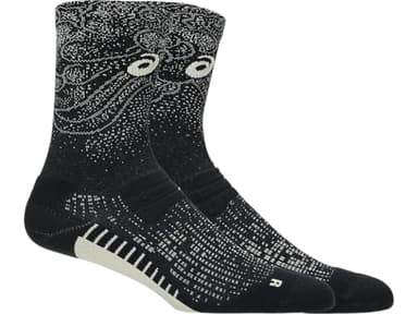 ASICS Unisex PERFORMANCE RUN CREW SOCK Running Accessories, M, PERFORMANCE BLACK