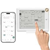 Think Buddy Screen Touch Digital Calendar - 6-inch Eletronic Smart Calendar Display TouchScreen Interactive Schedule Planner, Desk Digital Organizer with Weather, Tasks & Reminders