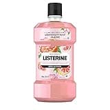 Listerine Zero Alcohol Mouthwash, Oral Rinse Kills up to 99% of Bad Breath Germs, Limited Edition Grapefruit Rose Flavor, 500 mL