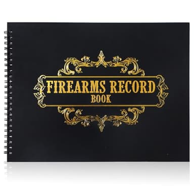 gisgfim Firearms Acquisition & Disposition Record Book 8.5x11 in Gun Log Books ATF Logbook for Professional & Personal Use Firearm Logs for Receipt & Disposition Info 124 Pages