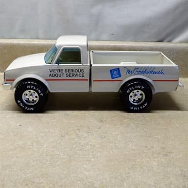 Replacement for fits Vintage Nylint GM Mr. Goodwrench Service Pickup Private Label, Pressed Steel