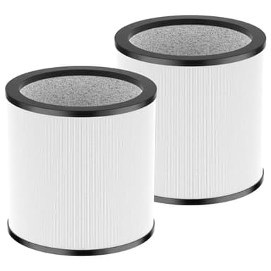 Upgraded TP01 Filter HEPA Replacement Filter Compatible with Dyson Tower Purifier Pure Cool Link TP01, TP02, TP03, AM11, BP01 Models, Compare to Part # 968126-03, 2 Pack