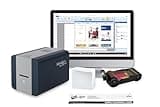 ID Zone Solid 210-SE Single Sided ID Card Printer ID Badge Maker ID Card Maker