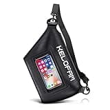 Kelofam Waterproof Bag for Swimming, IPX8 Cell Phone Dry Bags waterproof with Waist Strap, Keep Your Valuables Dry, Perfect for Swimming Snorkeling Boating Kayaking Beach Pool Water Park (Normal)