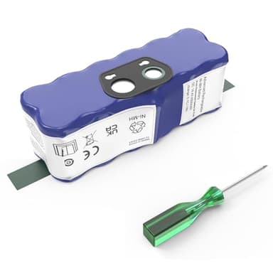 JGTM 4500mAh Battery for iRobot X-Life Extended Ni-MH Battery Replacement, Compatible with Roomba R3 500 600 700 800 900 Series 530 531 532 540 550 560 570 620 630 650 660 760 770 780 790 870 880 980