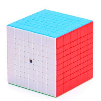 CuberSpeed Cubing Classroom moyu 9x9 stickerelss Speed Cube Mofang Jiaoshi Meilong 9x9 Magic Cube (MF9 Update Version)