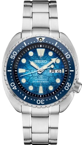 SEIKO SRPH59 Automatic Dive Watch for Men - Prospex Special Edition - LumiBrite Hands, Sapphire Crystal - Water Resistant 200M, Blue