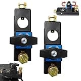 Battery Disconnect Switch 12V 24V，Heavy Duty Battery Shut Off Switch, High Current Master Battery Power Cut Isolator Kill Switch, On/Off Side Post Battery Switch for Car RV Boat ATV UTV Vehicles