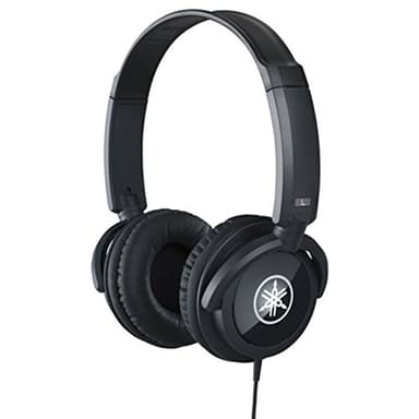 Yamaha HPH-100 Headphones, Quality Sound and deep bass, Over The Ear, Wired Musicians Headphones, in Black