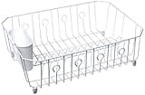 Rubbermaid White Dr VC0S2_6032-AR-WHT 6032ARWHT Large Dish Drainer, No Size