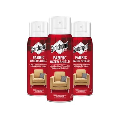 Scotchgard Fabric & Upholstery Protector, 3-Pack (10 oz Cans) – Repels Liquids & Blocks Stains – Long-Lasting Fabric Shield for Furniture, Clothing, and More – Easy Spray, Dries Clear