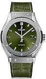 Hublot Classic Fusion Green Sunray Dial Automatic Men's Watch 542.NX.8970.LR