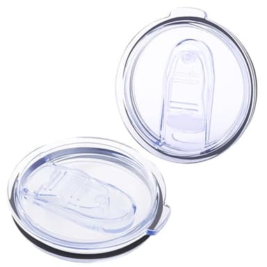 Press-in Lid - Compatible with Hydro Flask coffee lid, All Around Tumbler 20,16 oz and 12 oz Outdoor Kitchen Tumbler. Pack of 2.