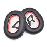 HoneTeek Replacement Ear Pads for Plantronics BackBeat Pro 2/ Plantronics Voyager 8200 UC Headphones, Ear Cushions for Plantronics Headset, Protein Leather & Memory Foam Ear Cover (Black)