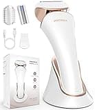 PRITECH Electric Shaver for Women - Cordless Ladies Shaver, Lady Razor for Legs, Arm, Underarms, Bikini, USB Rechargeable Razor Wet & Dry Waterproof Razor for Woman