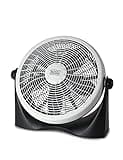 BLACK+DECKER 16 Inch High Velocity Floor Fan, Black