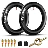 FVRITO 2.50-10 2.75-10 2.50 x 10 Dirt Bike Tire Inner Tube Heavy Duty Replacement for CRF50 XR50 Razor MX650 MX500 Suzuki DRZ70 JR50 TTR50 PW50 Motovox MVX70 Mini Pit Bike Motocycle Parts