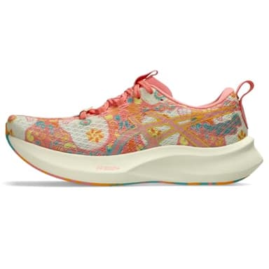 ASICS Women's Noosa TRI 16 Running Shoes, 8.5, Guava/Techno Cyan
