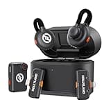 Hollyland Lark M2S Ultimate Combo (Camera RX+USB-C RX+Lightning RX) Wireless Lavalier Microphone for iPhone/Camera/Android/PC, Compact Mic, Titanium Clip, Noise Cancelling, Content Creation