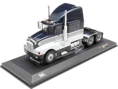 MODELLINO Scala COMPATIBILE CON Kenworth T600 A 1986 Black/White 1:43 IXO MODEL TR183