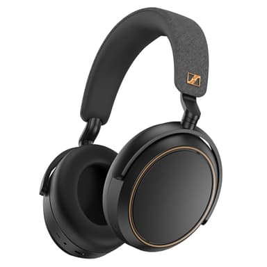 Sennheiser MOMENTUM 4 Wireless Noise Cancelling Headphones - Bluetooth Headset for Crystal-Clear Calls, Adaptive Noise Cancellation, Over-Ear Headphones, 60h Battery Life, Folding Design, Black/Copper
