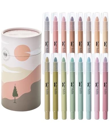 Mr. Pen- No Bleed Gel Highlighters, Assorted Colors, 16 Pack, Bible Highlighters and Pens No Bleed, Bible Markers for Study, Journaling, School Supplies and Accessories