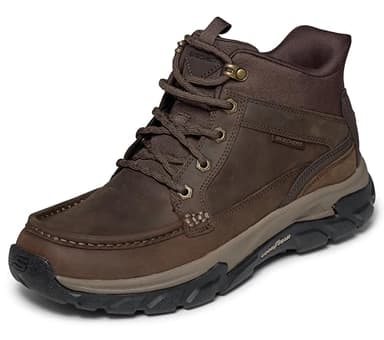 Skechers Men's Respected 2.0 - Hagler Boot, Coc, 10.5 Medium