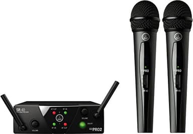 AKG WMS40 Mini2 Vocal Wireless Microphone System US25A/C