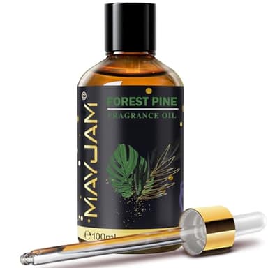 Forest Pine Fragrance Oil Essential Oil, MAYJAM 3.38FL.OZ Forest Pine Oil for Diffusers for Home, Long Lasting Scented Oils for Soap Candle Making - 100ML