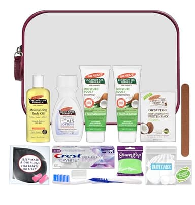 Convenience Kits International Women's 15 Pc Kit Featuring: Palmer's Hair, Face & Body Travel-size Products