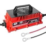 48V 15A Lithium Battery Charger LiFePO4 (LFP) Battery Charger Portable Onboard Charger for Golf Cart, RV, Boat, Caravan, Marine