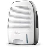 Pro Breeze Premium Electric Dehumidifiers for Bathroom Small, 2200 Cubic Feet (250 sq ft), 52oz, Compact & Portable for Humidity in Home, Basement, Bedroom, Office, RV, Garage - Dehumidifiers for Home