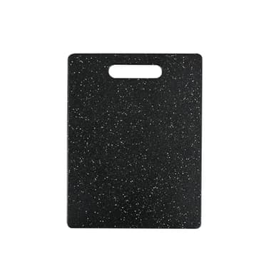 Dexas Superboard Cutting Board with Handle 8.5 x 11 inch Midnight Granite, Compact Kitchen Prep Board, Dishwasher Safe, Non-Porous Poly Surface, Made in USA