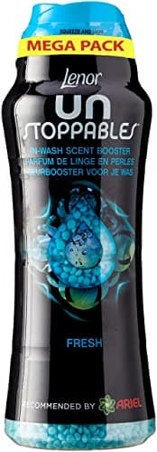 Lenor Unstoppables in-Wash Laundry Scent Booster Beads, 42 Washes (570 g), Fresh Scent