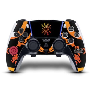 Head Case Designs Officially Licensed Naruto Shippuden Kurama Seal Iconic Vinyl Sticker Gaming Skin Decal Cover Compatible With Sony PlayStation 5 PS5 DualSense Edge Controller