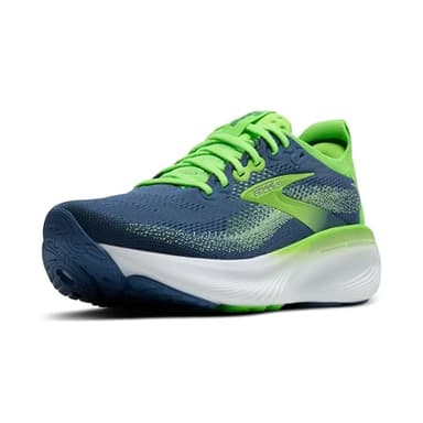 Brooks Men’s Adrenaline GTS 25 Supportive Running & Walking Shoe - Green/Moonlight/Phantom - 12 Medium