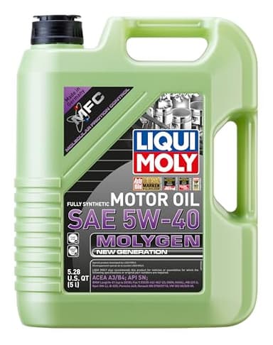 LIQUI MOLY Molygen New Generation 5W40 | 5 L | Fully synthetic engine oil | SKU: 20232 | 1 Pack