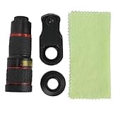 20X Long Focus Lens,Smart Phone Telephoto Lens 20X Long Focus Zoom Telephoto Lens with Clip for Smart Phone Tablet PC Black