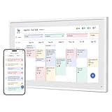 Dragon Touch 15.6" Digital Calendar Chore Chart – 1080P Full HD Interactive Touchscreen, Smart Family Planner, Hearth Display Digital Calendar Wall & Desk Mountable for Seamless Scheduling