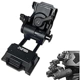Rokilacen Night Vision Goggles NVG Metal Mount,PVS15/18 Night Vision Goggles Helmet Mount for L4G24 NVG Metal Helmet Mount. (Black)