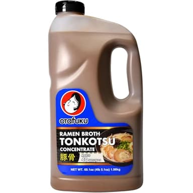 Otafuku Tonkotsu Ramen Broth Concentrate - Authentic Japanese Pork Bone Soup Base for Noodles, and Food Service Use - Restaurant-Quality Umami Taste, 69.1 oz (Pack of 1)