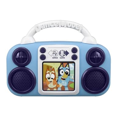 eKids Bluey Toy Music Player, Toy for Toddlers with Built-in Music, Bluey Toys for Kids