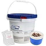 Drytec Calcium Hypochlorite Pool Shock 68%, 25 LB, Complete Pool Care Kit with My Garden Pool Skimmer Sock Powerful Chlorine Shock for Clear Swimming Water
