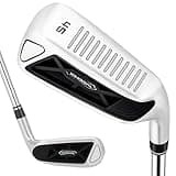 XINGGM Golf Chipper,Wedge/Chipper Golf Club for Men Right Handed,35/45/55/60 Degree Pitching Wedges 35inch (Black, 45 Degrees)