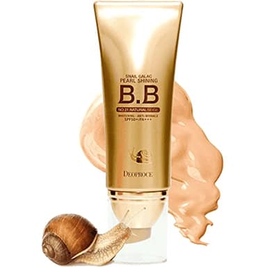 DEOPROCE Snail Galac Pearl Shining BB Cream No.23 – Hydrating, Radiance-Enhancing Korean BB Cream with Snail Mucin & Galactomyces, 40g